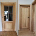 Türen mit Zargen – roh, 100% Holz